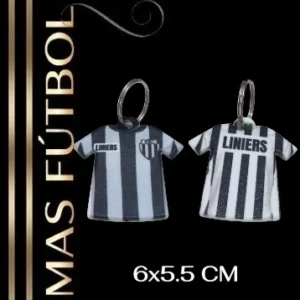 LLAVERO CAMISETA LINIERS — Mas Futbol Showroom, Bahía Blanca