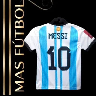 CAMISETA INFANTIL ARGENTINA — Mas Futbol Showroom, Bahía Blanca