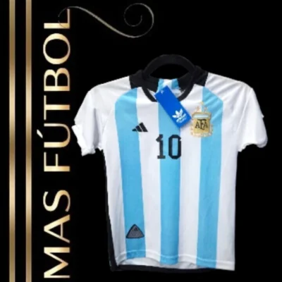 CAMISETA INFANTIL ARGENTINA — Mas Futbol Showroom, Bahía Blanca