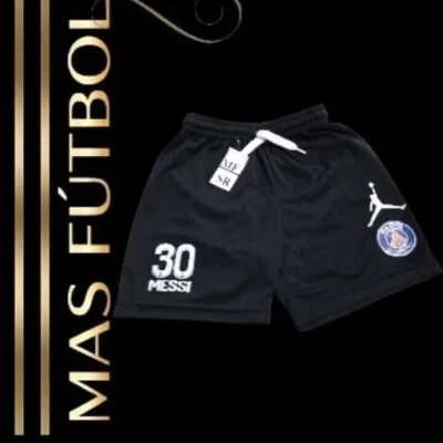 SHORT INFANTIL PSG MESSI — Mas Futbol Showroom, Bahía Blanca