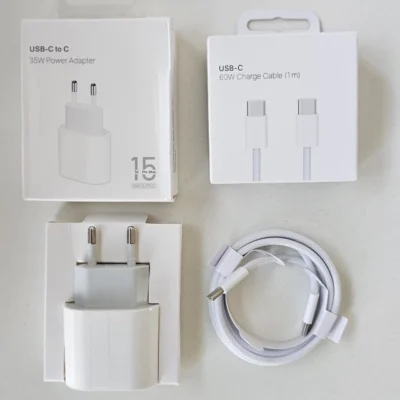 Cargador cable y cabezal tipo C — AURA SHOES, Bahía Blanca