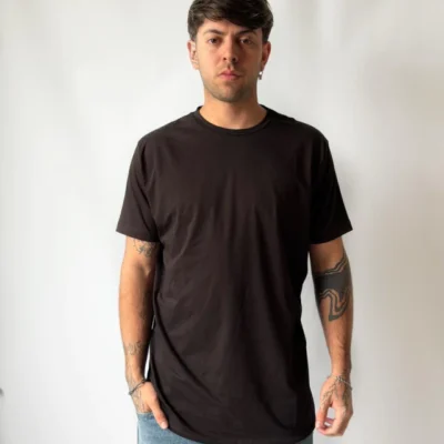 REMERA SHADOW MANGA LARGA NEGRO — Signos Indumentaria, Bahía Blanca