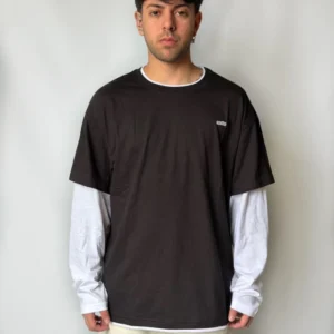 REMERA SHADOW MANGA LARGA NEGRO — Signos Indumentaria, Bahía Blanca