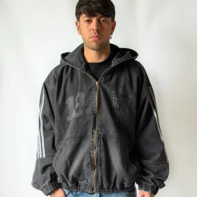 CAMPERA JACKET PILSON WASHED NEGRO — Signos Indumentaria, Bahía Blanca