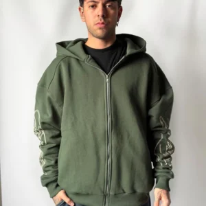 CAMPERA OVER FOUNDERS VERDE — Signos Indumentaria, Bahía Blanca