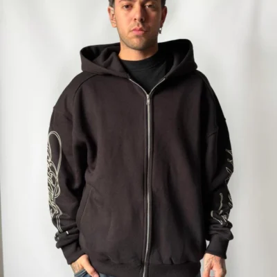CAMPERA DEPT NEGRO — Signos Indumentaria, Bahía Blanca