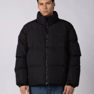 CAMPERA PUFFER CRONOS NEGRA — Signos Indumentaria, Bahía Blanca
