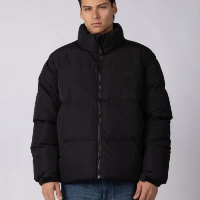 CAMPERA PUFFER CRONOS NEGRA — Signos Indumentaria, Bahía Blanca