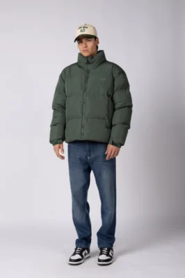 CAMPERA PUFFER CRONOS VERDE — Signos Indumentaria, Bahía Blanca