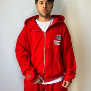 CAMPERA MOTORSPORT ROJO — Signos Indumentaria, Bahía Blanca