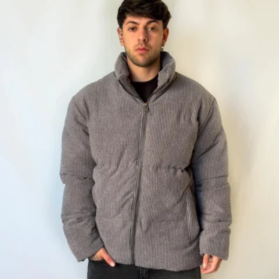 CAMPERA PUFFER CONRAD GRIS — Signos Indumentaria, Bahía Blanca