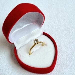 ANILLO ENCHAPADO EN ORO CON CUBIC — Joyería Debernardi, Bahía Blanca