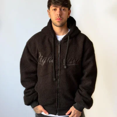 CAMPERA CORDERITO LIGHT NEGRO — Signos Indumentaria, Bahía Blanca