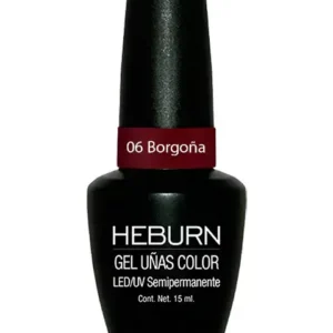 ESMALTE DE UÑAS Semipermanente BORGOÑA (06) HEBURN — Ponte Bella Bahía, Bahía Blanca