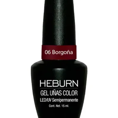 ESMALTE DE UÑAS Semipermanente BORGOÑA (06) HEBURN — Ponte Bella Bahía, Bahía Blanca