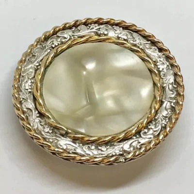 AROS ANTIGUOS ART DECO CON ROSA DE FRANCIA NATURAL PLATA — Joyería Debernardi, Bahía Blanca