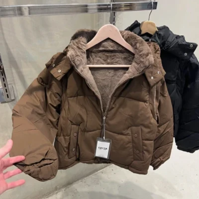 Campera forrada peluche desmontable — AURA SHOES, Bahía Blanca