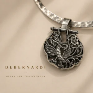 DIJE LABRADO ANTIGUO PELTRE Y PLATA 925 COD: K7482 — Joyería Debernardi, Bahía Blanca