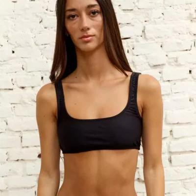Top Bikini Tina Black — Bahia Bay, Bahía Blanca