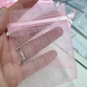 Bolsa de organza rosita — Anacletta Accesorios, Bahía Blanca