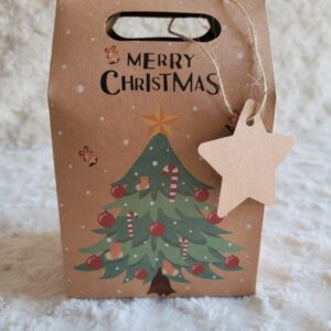 Bolsita navideña "arbol de navidad" — Anacletta Accesorios, Bahía Blanca