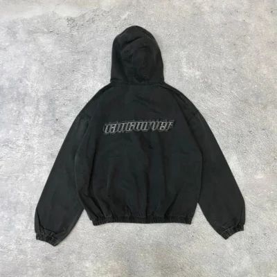 Campera Vaz Bomber de Jean con Capucha Grande y Corte Suelto — NO-END Bahia, Bahía Blanca