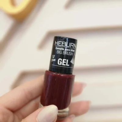 Esmalte Gel Bordo (09) Heburn 11ML — Ponte Bella Bahía, Bahía Blanca