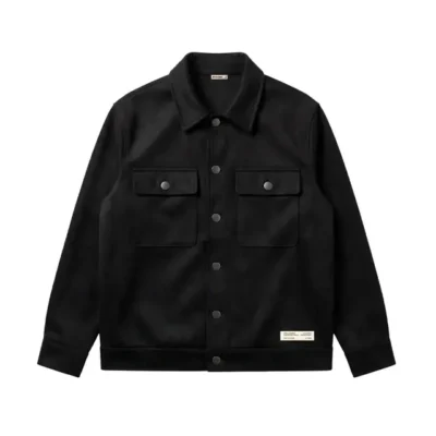 Chaqueta Teylor gamuzadas negro Vete al Diablo — Bunker Bahia, Bahía Blanca
