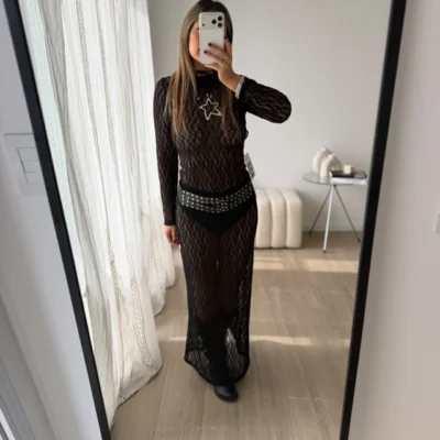 Vestido Vicky corbatin — Pipina Showroom, Bahía Blanca