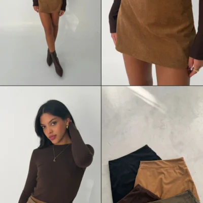 Skort corderoy — Las Moritas, Bahía Blanca