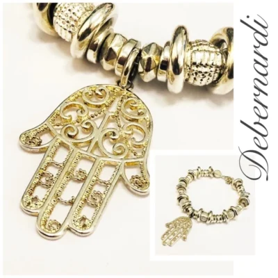 PULSERA DE ACERO CON ESLABONES CORAZON COD: 7629 — Joyería Debernardi, Bahía Blanca