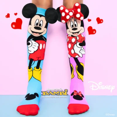 MEDIAS LOCAS MICKEY-MINNIE - MADMIA ORIGINAL — Juguetería Bambi, Bahía Blanca