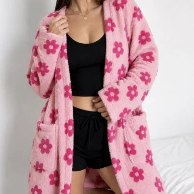 BATA CORDERITO | FLORAL ROSA — BAHIA Tienda, Bahía Blanca