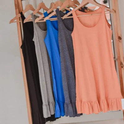 Vestido Telma — Casa Blanca Showroom, Bahía Blanca