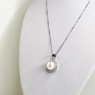 COLLAR DE CULTIVO 3 VUELTAS CON IMPORTANTE CIERRE DE ORO — Joyería Debernardi, Bahía Blanca