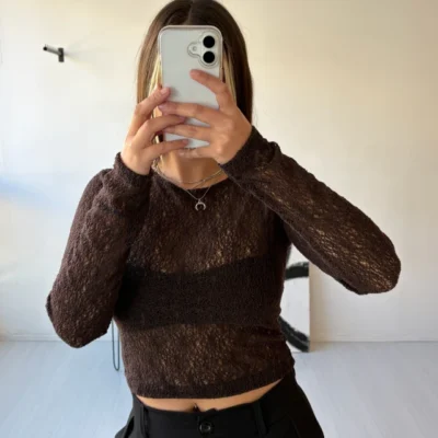 Blusa de encaje Ashley (2 colores) — Cattley Shoes, Bahía Blanca