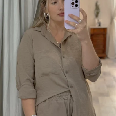 Camisa Greta — Casa Blanca Showroom, Bahía Blanca
