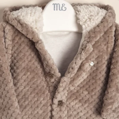 CAMPERA FORRADA CON PIELCITA — La Aguada Tienda de Niños, Bahía Blanca
