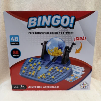 Bingo Con Bolillero – 48 Tarjetas y 90 Números — Juguetes Mágicos BB, Bahía Blanca