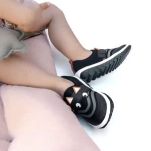1155300 Bibi Zapatilla Negro Roller con Abrojo — Calzados Pons / Vardot, Bahía Blanca