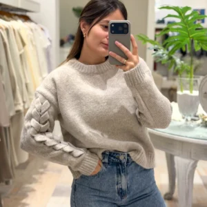 Sweater Trenza — Armenia Disenos, Bahía Blanca
