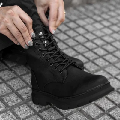 Borcego Luan Black Vegan — Calzados Pons / Vardot, Bahía Blanca