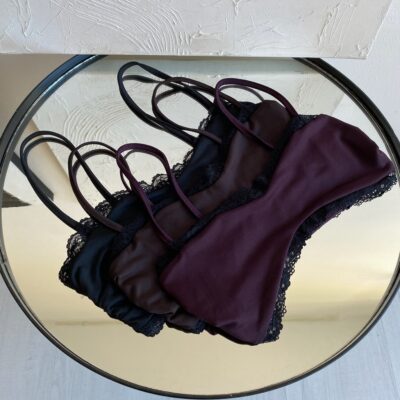 Top corpiño con puntilla de encaje (3 colores) — Cattley Shoes, Bahía Blanca