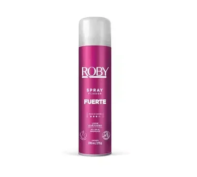Roby Spray fijador Fuerte 390ml — Ponte Bella Bahía, Bahía Blanca