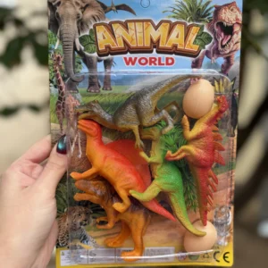 Set Dinosaurios Animal World Con Huevos — Juguetes Mágicos BB, Bahía Blanca