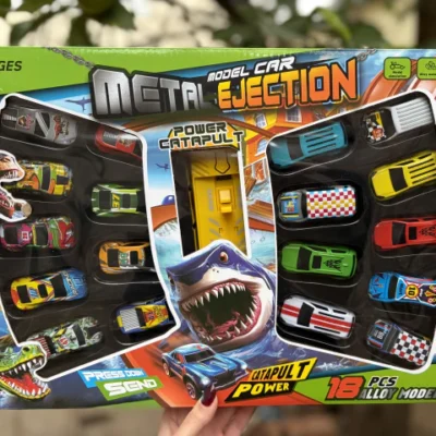 Set 18 Autos Lanzadores - Metal Ejection — Juguetes Mágicos BB, Bahía Blanca