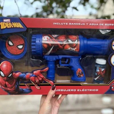 Burbujero A Pilas - Spiderman — Juguetes Mágicos BB, Bahía Blanca