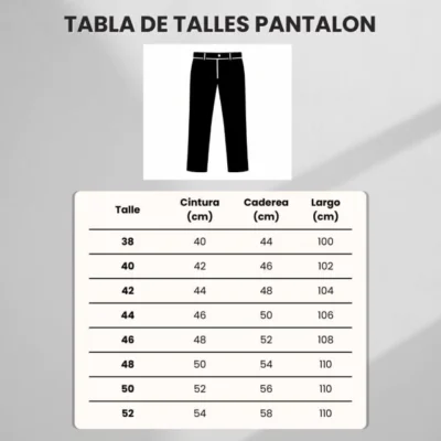 Pantalón de vestir Atuel moderno y semielástico — NO-END Bahia, Bahía Blanca