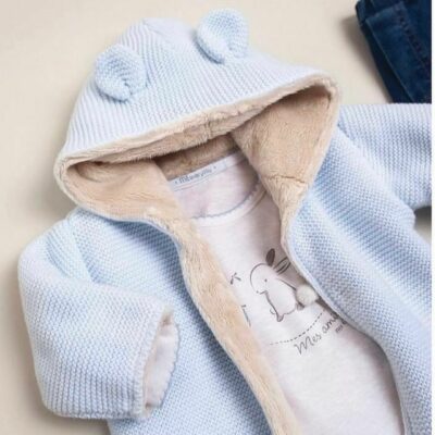 CAMPERA FORRADA CON PIELCITA — La Aguada Tienda de Niños, Bahía Blanca