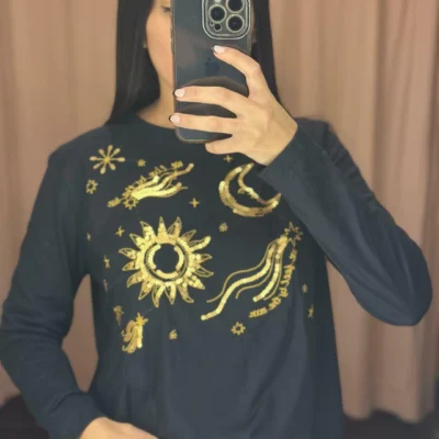 CAMISETA MODAL VISCOSA MALVINA CHOCOLATE — Mitica Showroom, Bahía Blanca